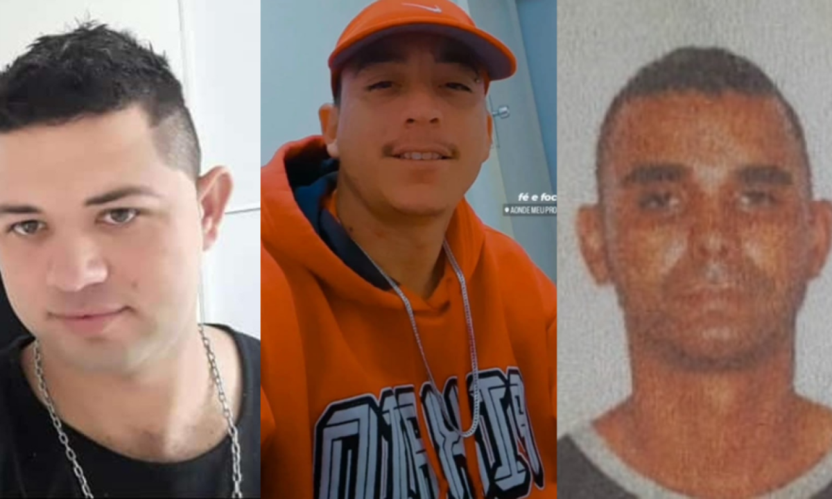 V&iacute;timas de triplo homic&iacute;dio nesta quinta-feira (21), em Pouso Alegre, Sul de Minas -  (crédito: Reprodu&ccedil;&atilde;o/Terra do Mandu e de redes sociais)
