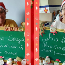 De roupas a Alexa: idosos fazem pedidos de Natal em asilo no Sul de Minas - Asilo Bet&acirc;nia da Provid&ecirc;ncia