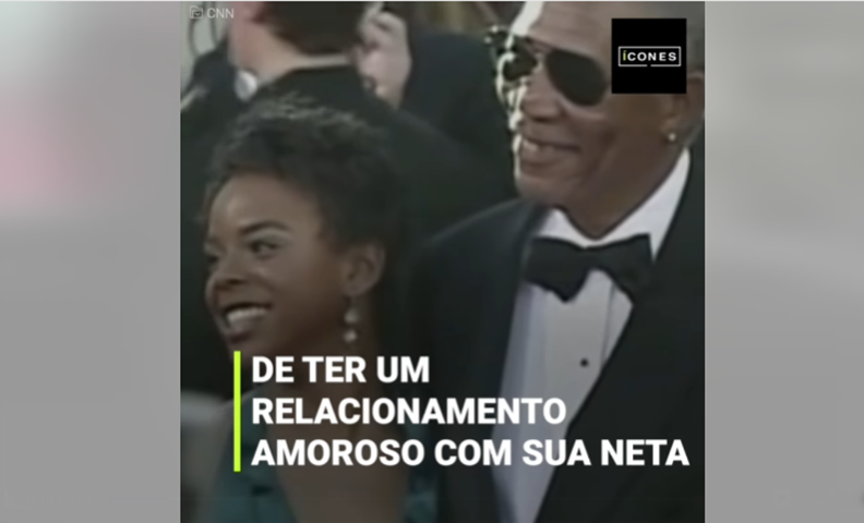 Vídeos mostravam Freeman e a neta de criação em eventos e colocavam mensagens de repúdio na internet. Mas Freeman negou o envolvimento sexual com ela. 