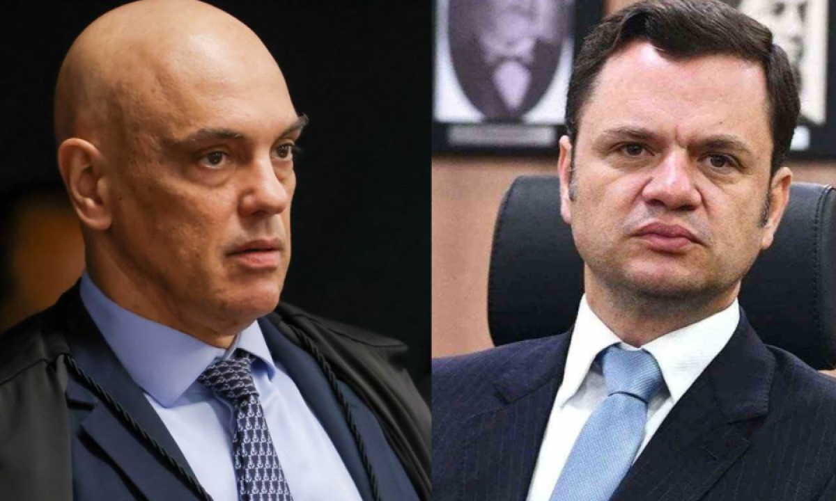 Moraes flexibiliza cautela para Anderson Torres cuidar da mãe com câncer
 -  (crédito: Créditos: Gustavo Moreno/STF | Divulgação/MJSP)