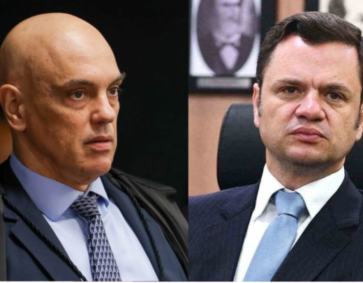 Moraes flexibiliza cautela para Anderson Torres cuidar da mãe com câncer
 -  (crédito: Créditos: Gustavo Moreno/STF | Divulgação/MJSP)