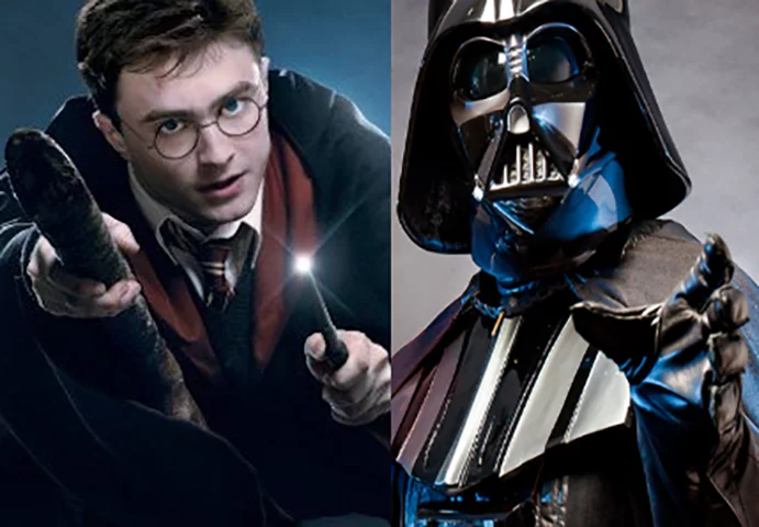 Inteligência Artificial transforma bruxos de &#8216;Harry Potter&#8217; em guerreiros de &#8216;Star Wars&#8217; - Divulgação