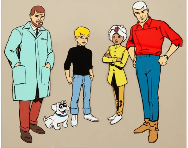 Jonny Quest (1964) - O garoto detetive e seu pai destoam dos desenhos mais infantis. Eles trazem uma temática juvenil. Grande sucesso de público e crítica na 1ª temporada em 1964 e 1965 (26 episódios).  Mas as temporadas seguintes só foram feitas em 1986 (13 episódios) e 1996 (52 episódios).