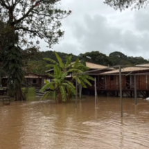 Casa de deputado é inundada após chuvas em Esmeraldas, na Grande BH - Reprodução/Instagram