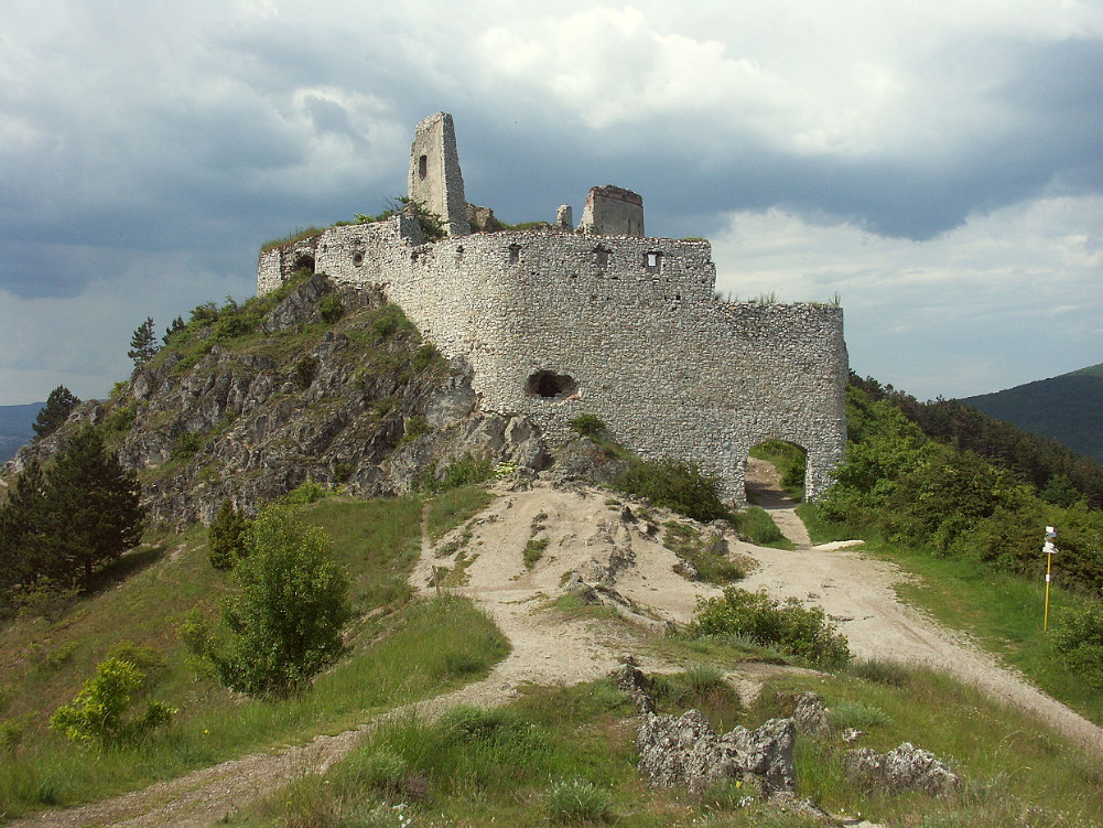 Castelo de Cachtice (Eslováquia) - Ali foi filmado 