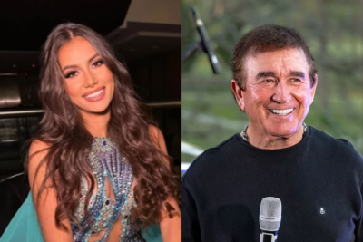 Calita Franciele Miranda e Amado Batista  -  (crédito: Reprodução )