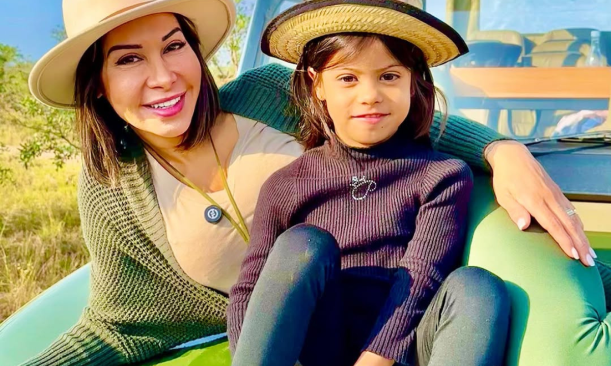 Sophia tem 6 anos e iniciou o tratamento. Ela tem hipersensibilidade sensorial -  (crédito: Redes Sociais)