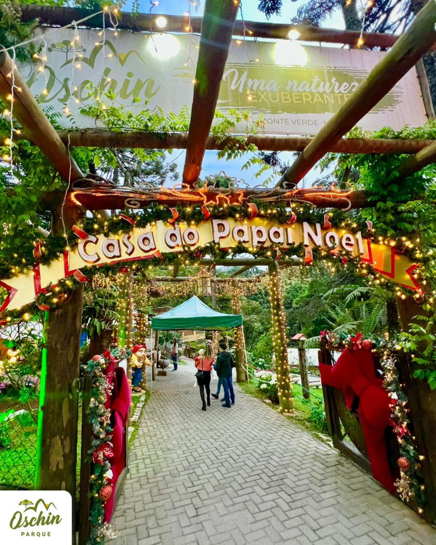  Até 2 de fevereiro, Parque Oschin encanta com a decoração especial de Natal  