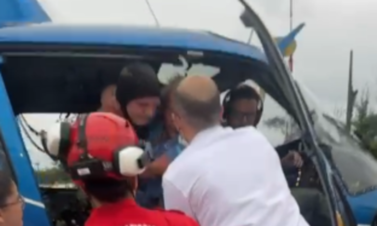 O idoso sofreu m&uacute;ltiplas picadas e precisava de socorro urgente e imediato -  (crédito: PMMG/Divulga&ccedil;&atilde;o )