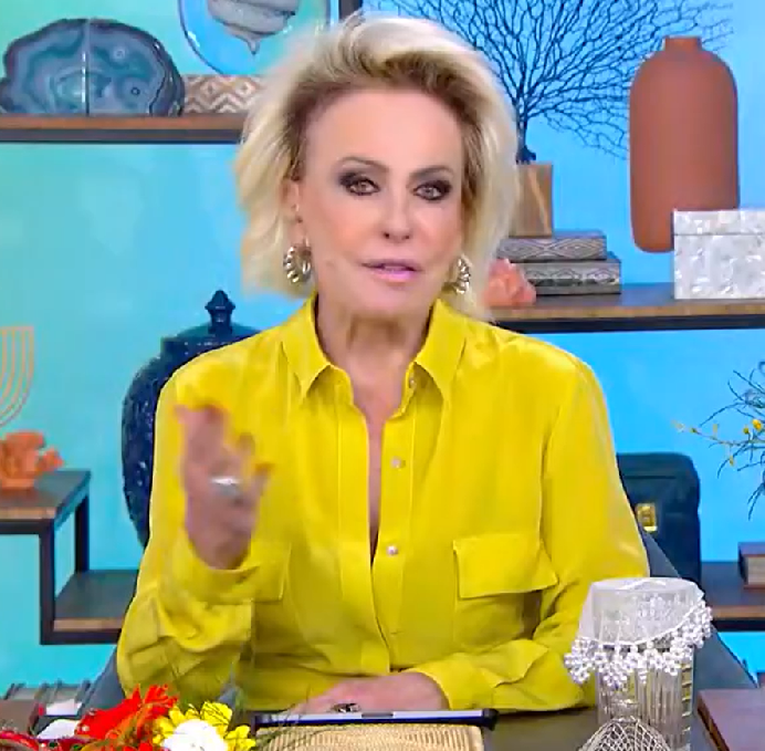 A apresentadora tambÃ©m anunciou que tomarÃ¡ medidas legais contra o portal e o jornalista, afirmando que a mentira seria tratada tanto no Ã¢mbito cÃ­vel quanto criminal.