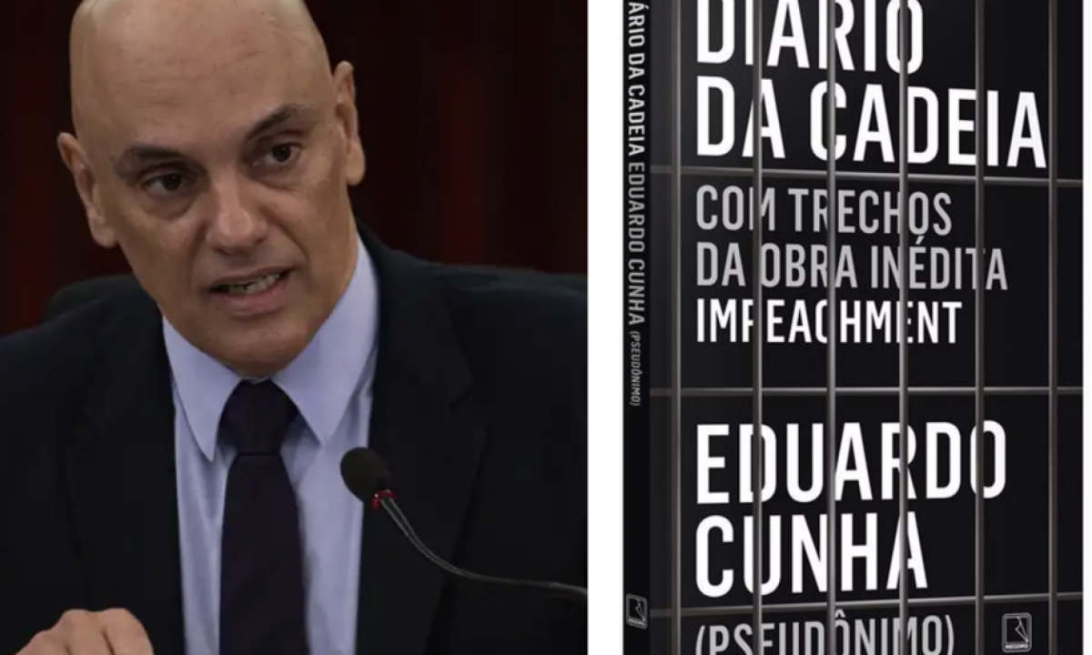 Editora recorre de decisão de Moraes de censurar livro com pseudônimo ‘Eduardo Cunha’ - (crédito: Platobr)