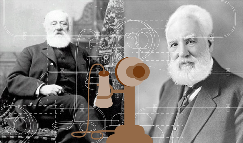 A história começa com o escocês Alexander Graham Bell, que, em 1876, conseguiu realizar a primeira transmissão de voz com sucesso. Ele patenteou o dispositivo como 