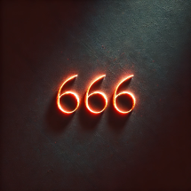 Apocalipse:  o misticismo do 666, o número da Besta - imagem gerada por i.a 