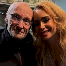 A homenagem que Phil Collins recebeu de sua filha em seu aniversário - Reprodução / Instagram / @philcollins