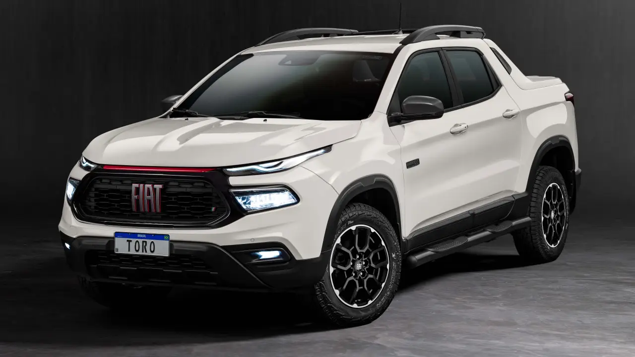 16º - Fiat Toro: 53.864 (unidades vendidas) - É uma picape com duas opções de motorização: 1.3 turbo e 2.0 turbodiesel. 