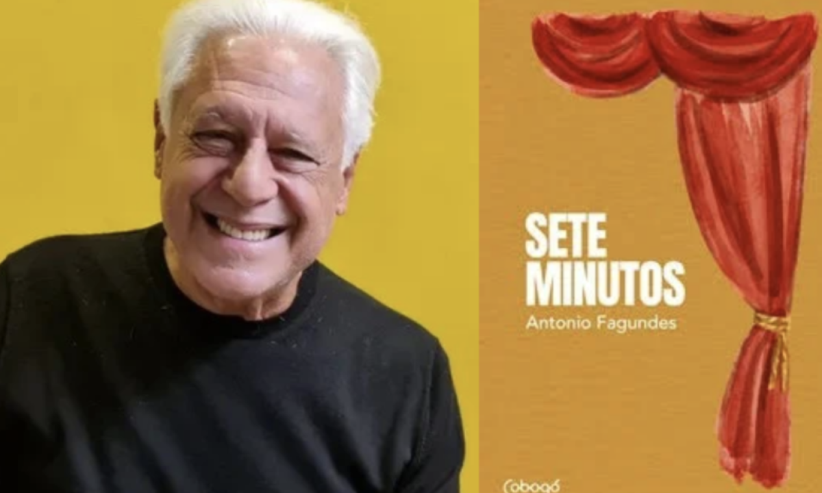 Antonio Fagundes lança livro com sua peça ‘Sete minutos’ -  (crédito: Platobr)