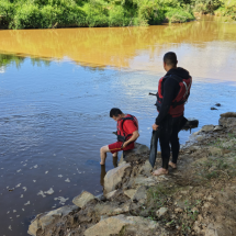 Adolescente morre afogado tentando salvar égua atolada em Minas - Divulga&ccedil;&atilde;o/CBMMG