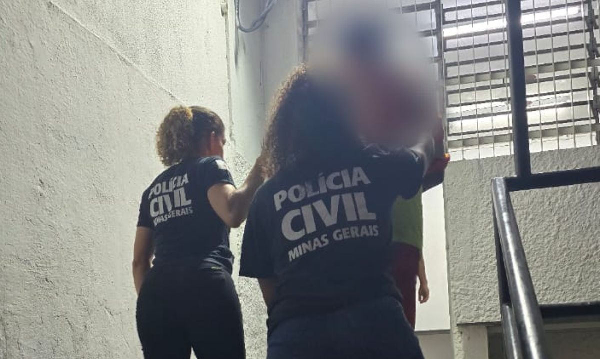 Suspeito foi preso no interior de S&atilde;o Paulo mas grande parte de conte&uacute;dos foram baixados em Belo Horizonte -  (crédito: PCMG / Divulga&ccedil;&atilde;o)
