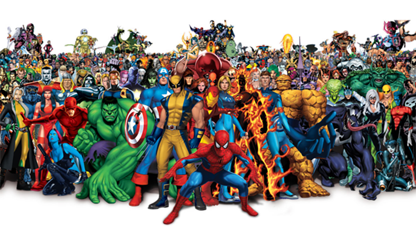 Da mente criativa de Lee, surgiram centenas de personagens que, juntos, formam um universo especial de super-heróis. Muitos deles tornaram-se ícones no segmento de Comics. 