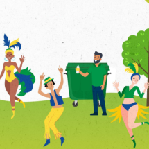 Carnaval exige soluções para o descarte correto de resíduos - DINO