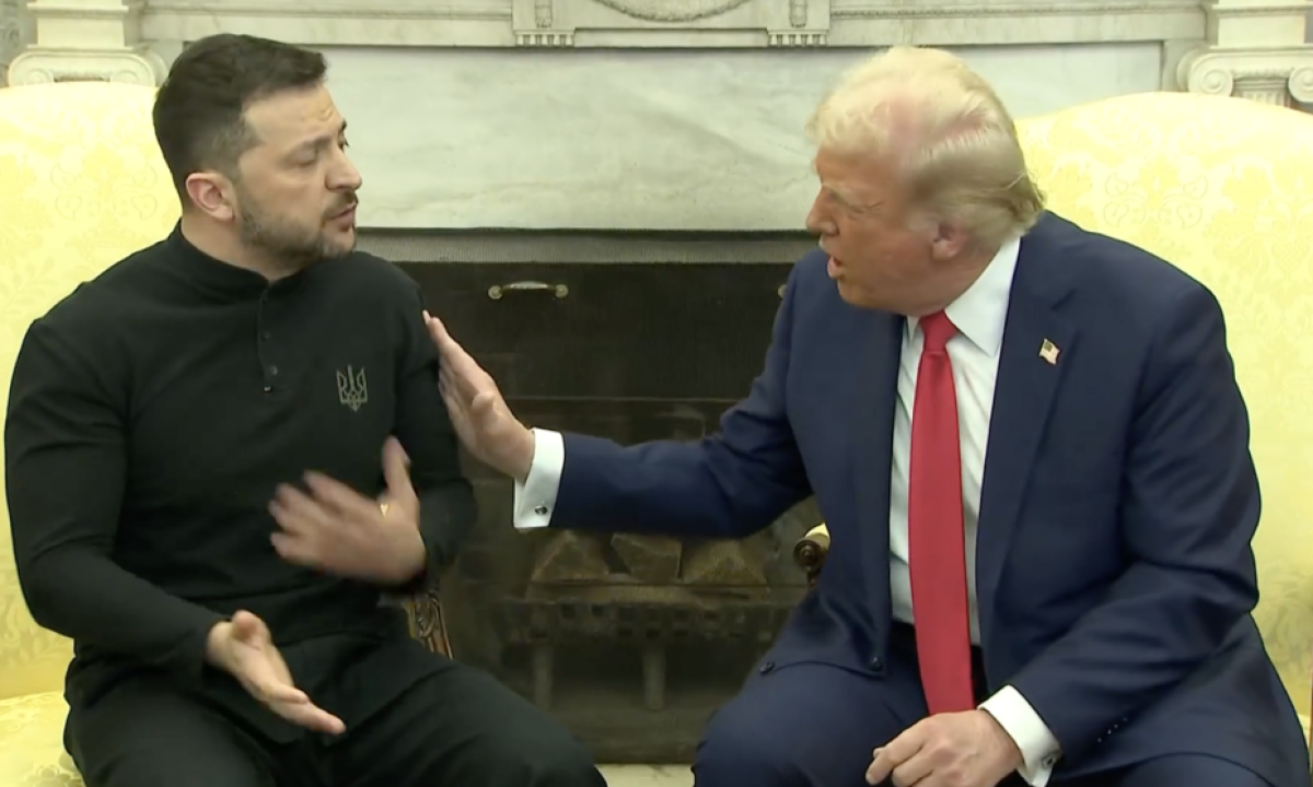 Na briga entre Trump e Zelensky, quem ganha é Putin -  (crédito: Platobr)