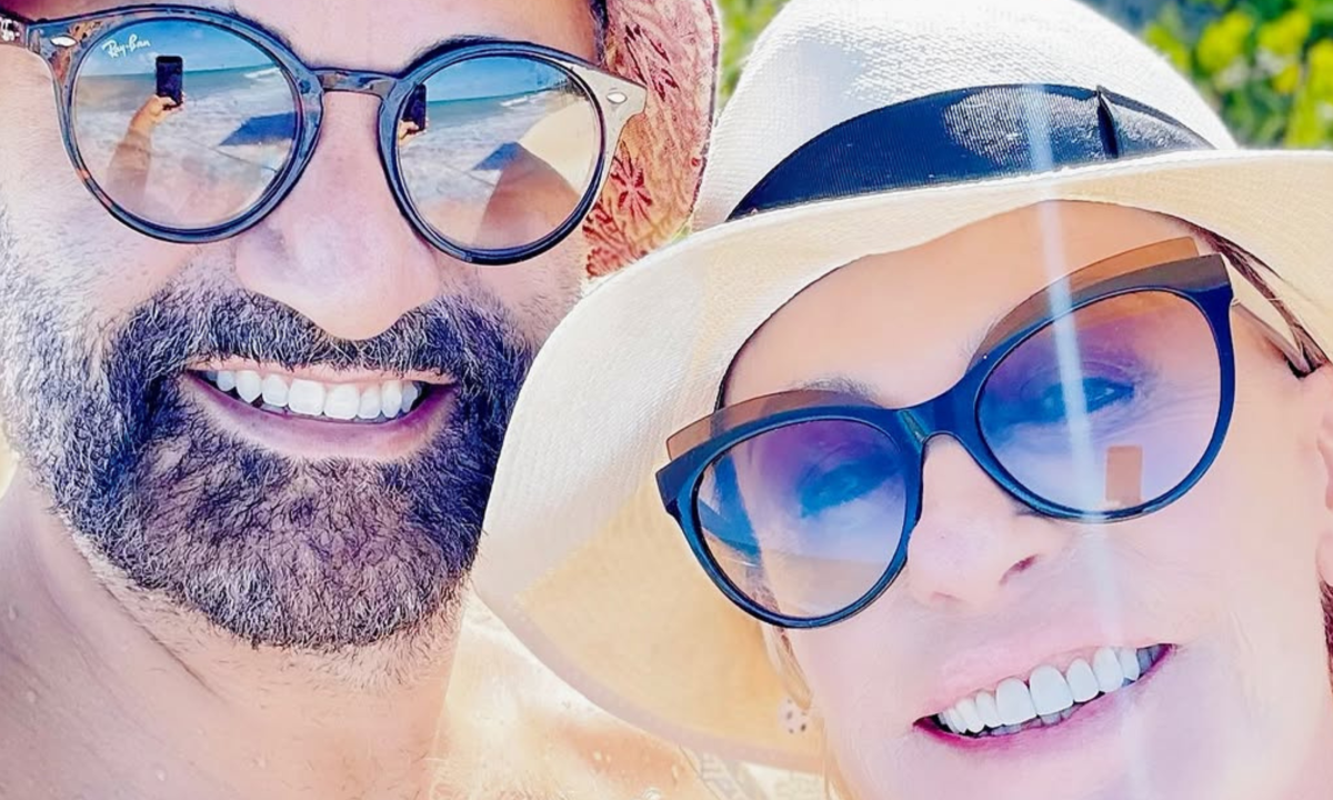 Ana Maria Braga e namorado -  (crédito: instagram)