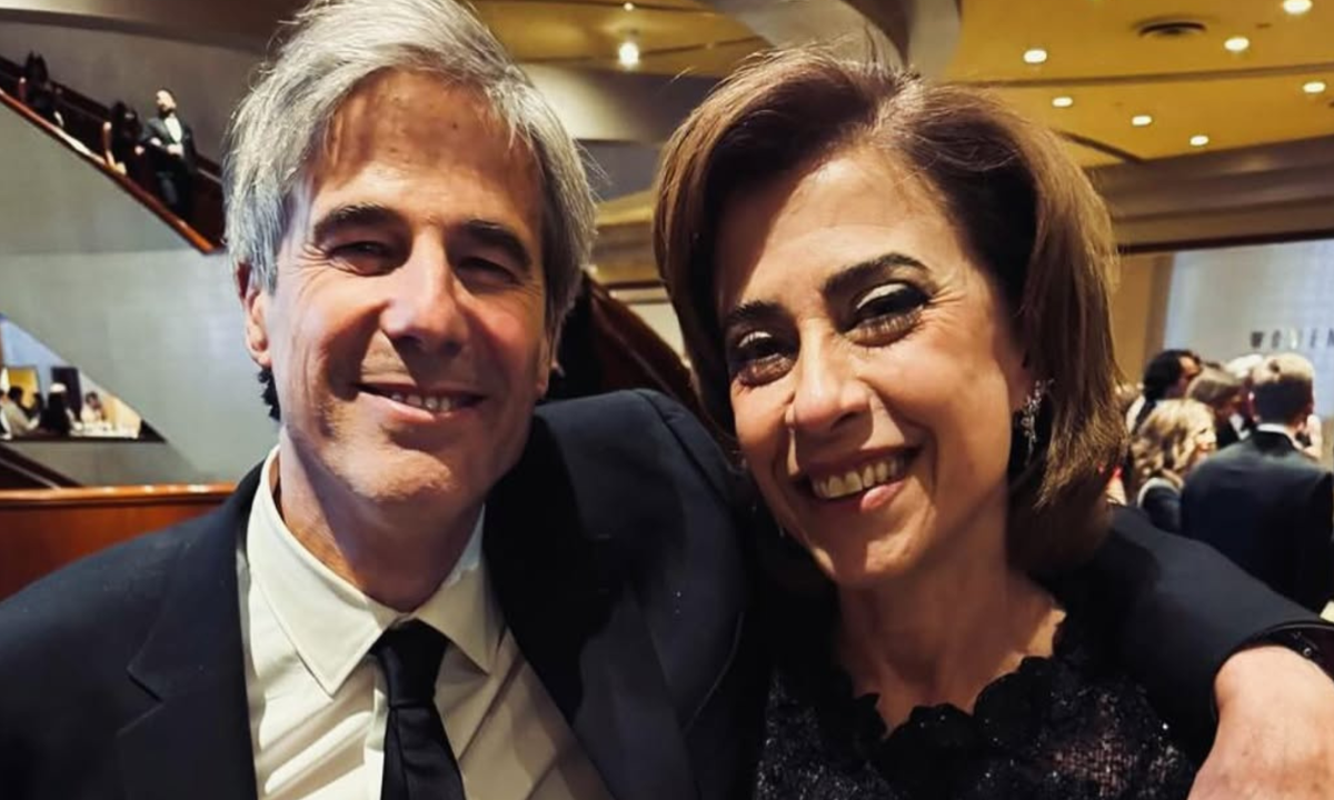Fernanda Torres e Walter Salles -  (crédito: Instagram)