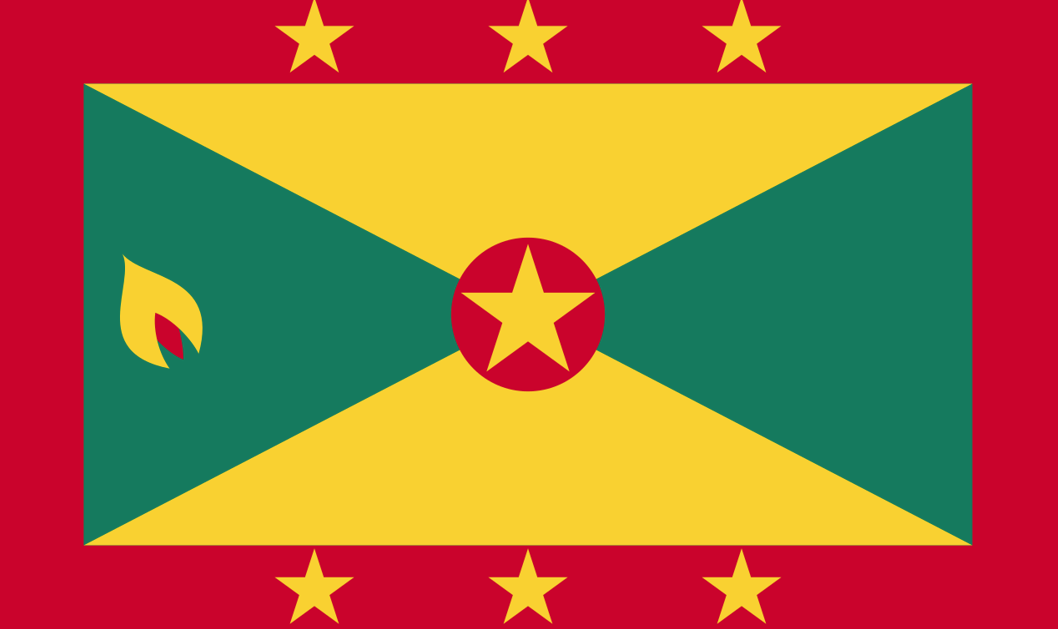 Granada (Caribe) - Conquistou a independência em 1974 e tem 112.500 habitantes em 344 km². Capital: Saint George's