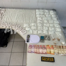Operação contra crime organizado mira facção na Grande BH - PMMG / Divulgação