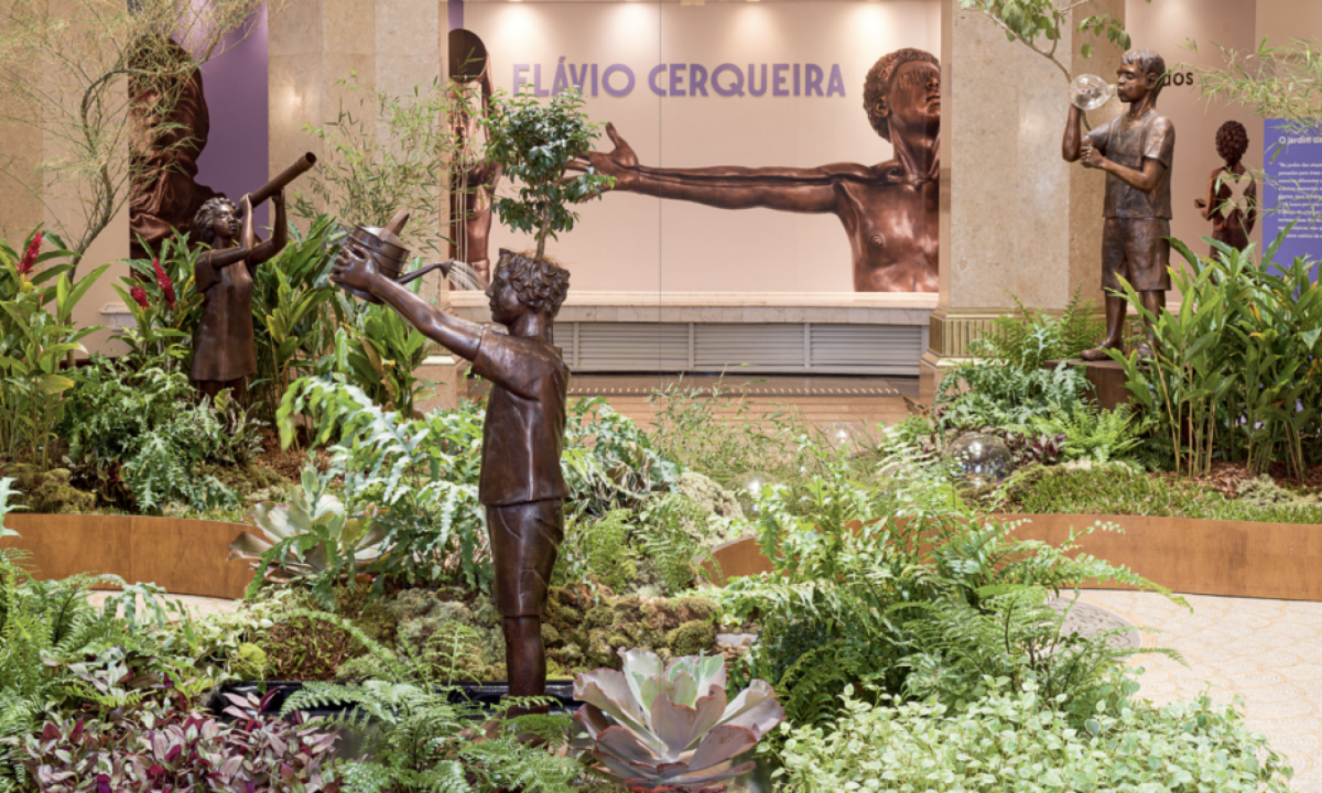 Esculturas de Flávio Cerqueira vão percorrer o país -  (crédito: Platobr)