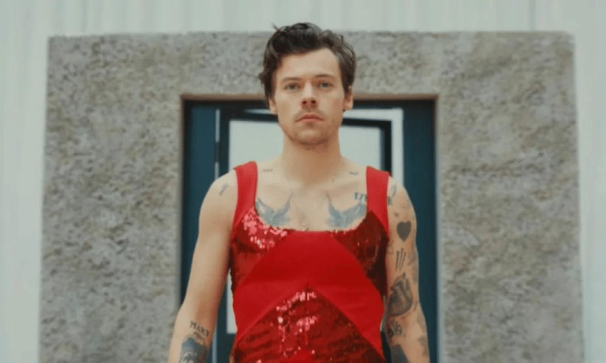 A campanha de divulga&ccedil;&atilde;o traz Harry Styles de forma discreta -  (crédito: TMJBrazil)