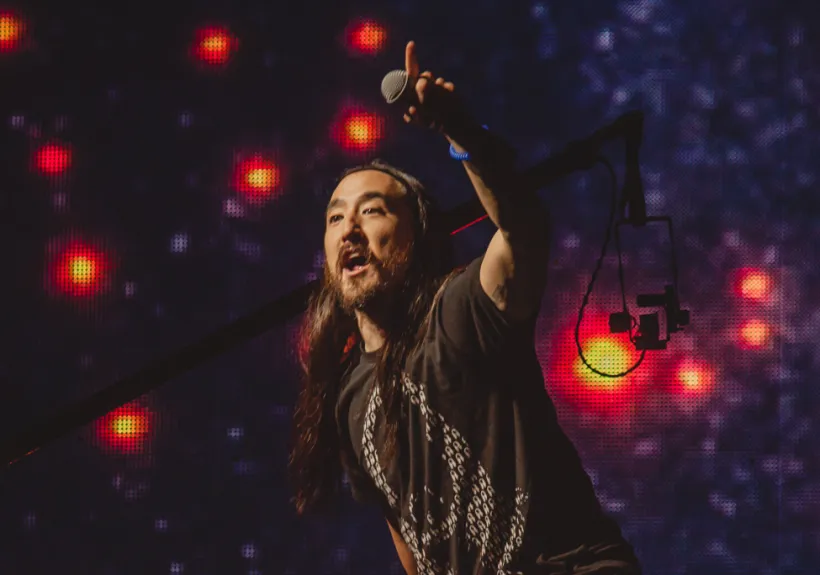 Steve Aoki - Um dos maiores DJs do mundo, o norte-americano fez a festa dos fãs em 2013, 2015 e 2019. 
-Thiago Almeida/MRossi/Divulgação
