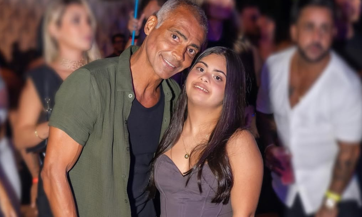 Romário e filha - (crédito: Reprodução/Instagram) Romário e filha - (crédito: Reprodução/Instagram)