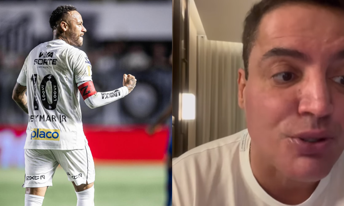 Neymar e Leo Dias -  (crédito: Reprodução/Instagram)