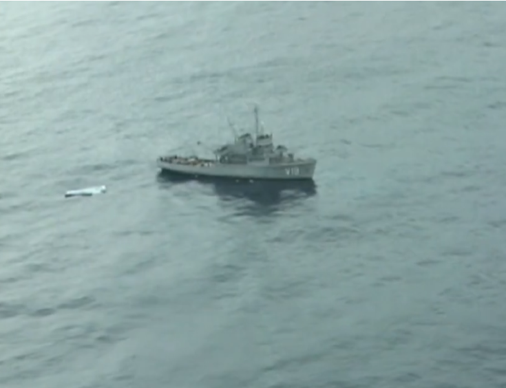 Os primeiros destroços foram encontrados dois dias depois do acidente. 