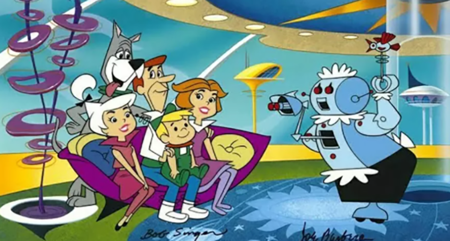 A série "Os Jetsons" é considerada uma das quatro obras-primas criadas por Hanna e Barbera. Uma curiosidade: o primeiro programa colorido que a rede de TV ABC transmitiu foi "Os Jetsons"