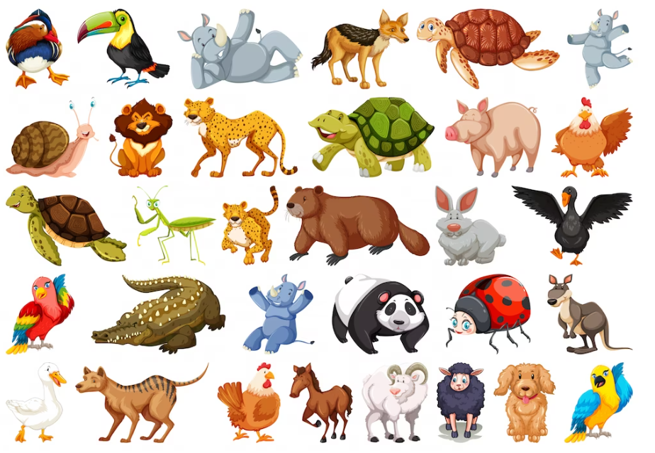 Extremos do mundo animal:  peculiaridades que impressionam