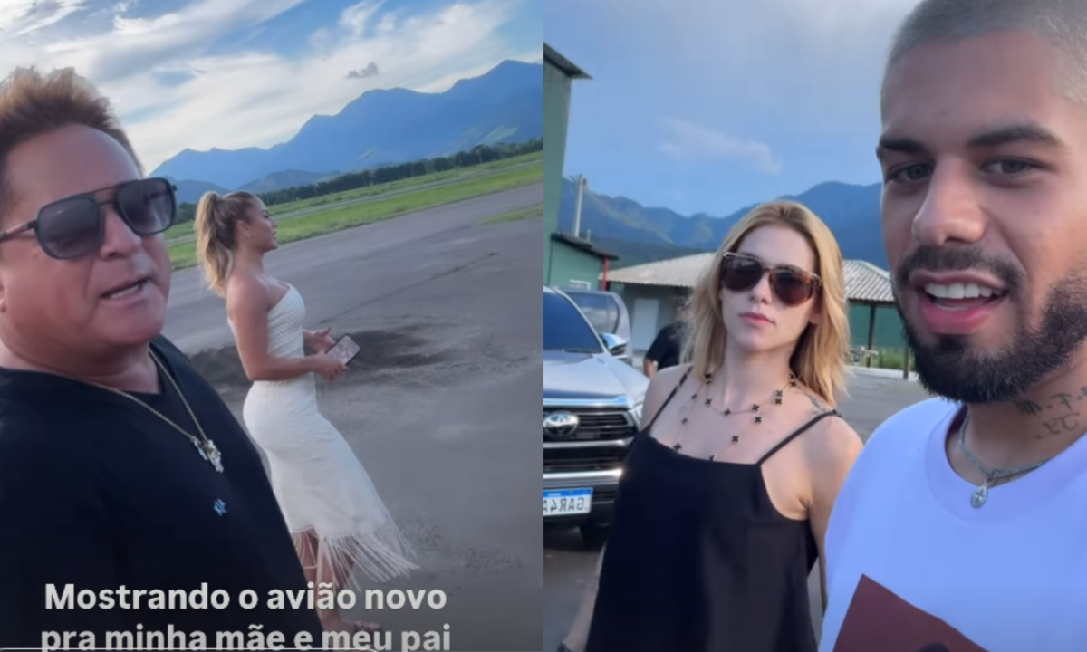 Leonardo e Poliana, Virginia e Zé Felipe - (crédito: Reprodução/Instagram) Leonardo e Poliana, Virginia e Zé Felipe - (crédito: Reprodução/Instagram)
