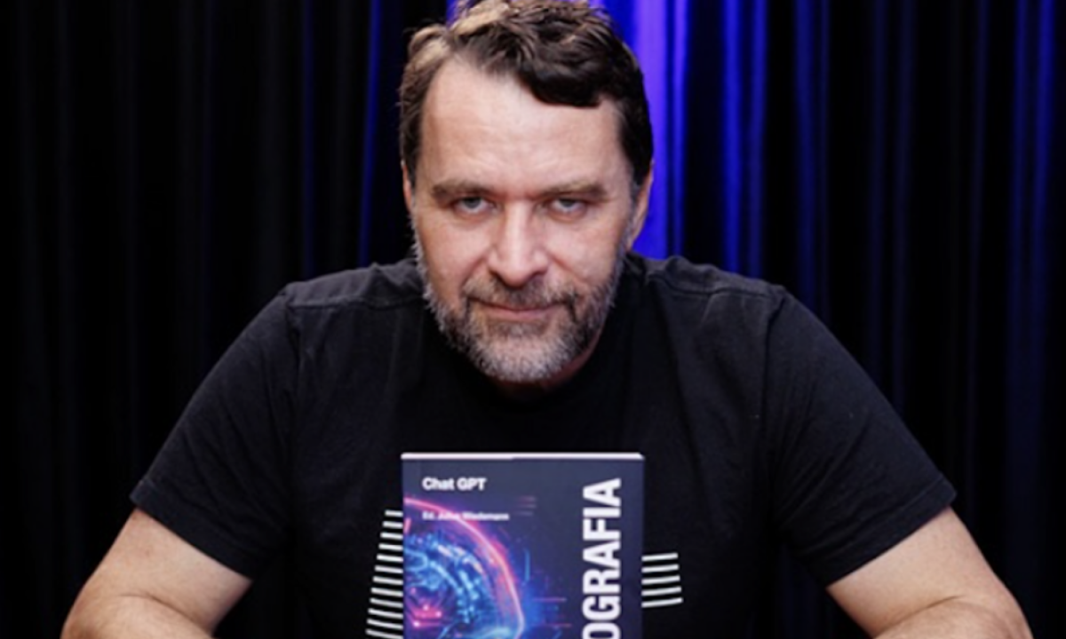 ChatGPT conta sua própria história em novo livro de Julius Wiedemann -  (crédito: Platobr Cultura)