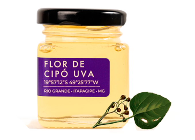 Mel de cipÃ³-uva - Muito usado na medicina popular, ajuda a aliviar cÃ³licas intestinais, dores nos rins, atua como desintoxicante natural e ajuda o corpo a reter magnÃ©sio. Tem coloraÃ§Ã£o Ã¢mbar clara e sabor adocicado.  