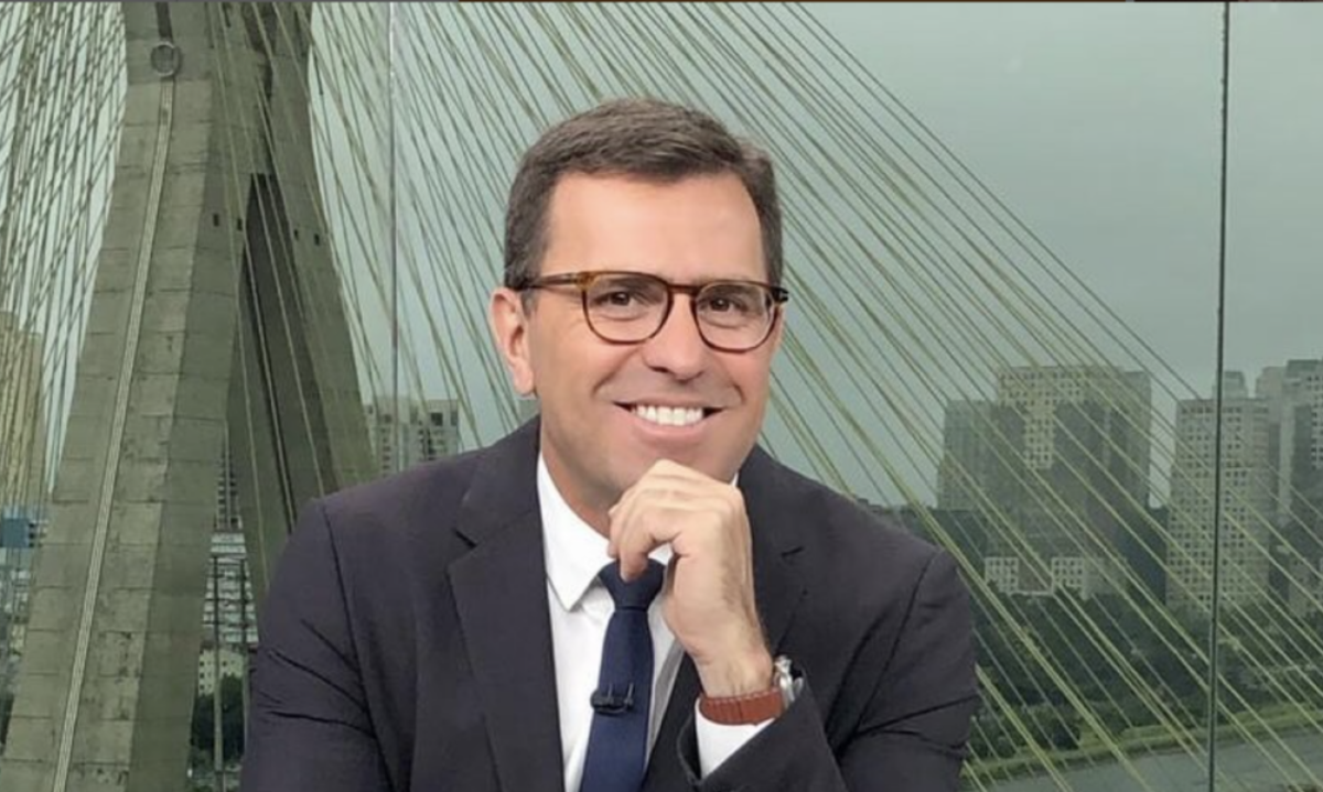 Rodrigo Bocardi vai ser contratado pela Record? -  (crédito: Tupi - Pablo Oliveira)
