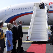 Avião de presidente da Rússia suporta até explosão nuclear - Divulgação Kremlin