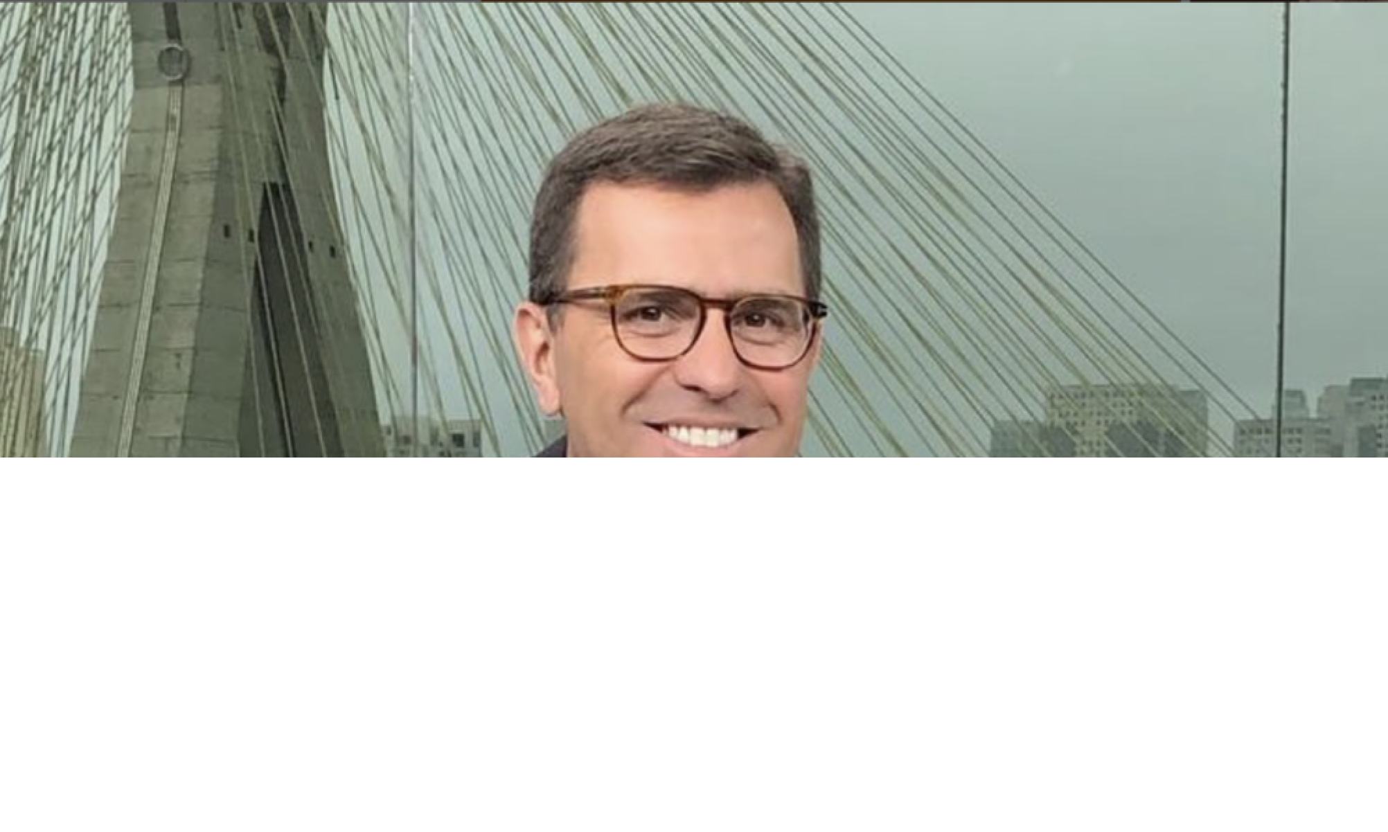 Rodrigo Bocardi de volta à TV? Jornalista abre o jogo -  (crédito: Tupi - Pablo Oliveira)