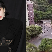 Moradores do Rio confundem comboio de ministro Russo com o de Lady Gaga - Reprodução/Instagram