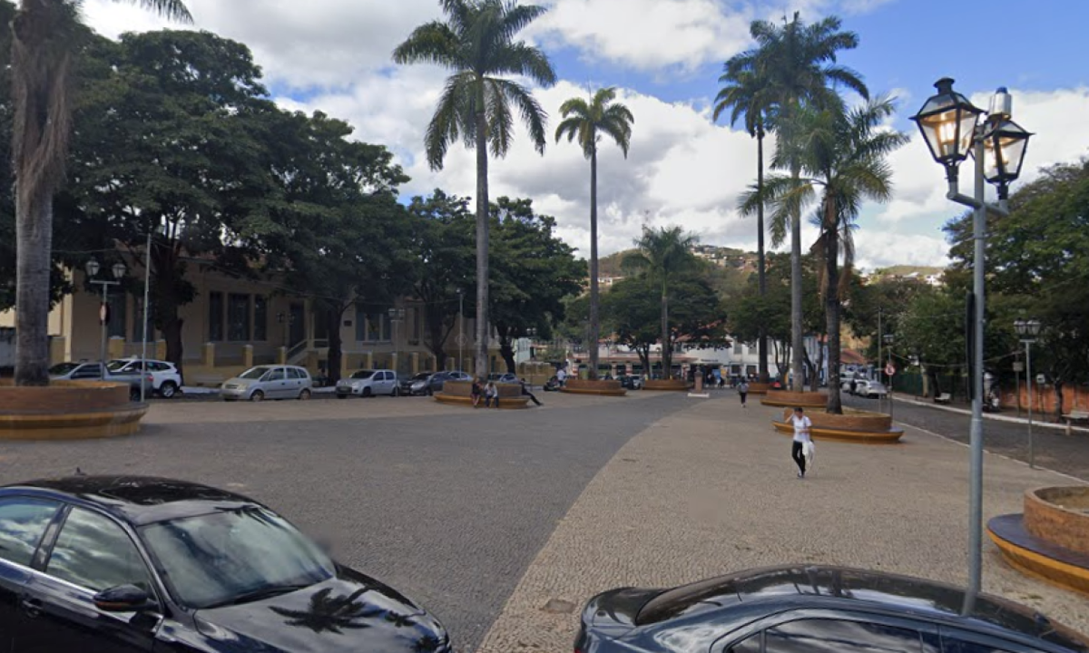 Evento será na Praça Melo Viana, no Centro da cidade -  (crédito: Imagem: Google Maps/Reprodução)