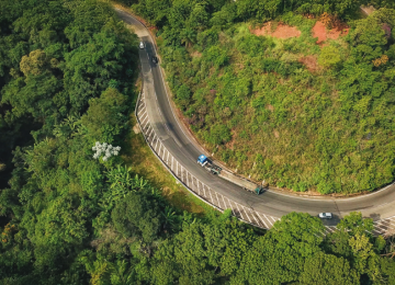 Trecho da rodovia 040, relicitada nesta quarta-feira (30/4) -  (crédito: ANTT/Divulgação)