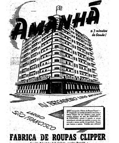 Doria presidia uma empresa publicitária que representava a Exposição Clipper, conceituada loja dos anos 1940 em São Paulo. Para alavancar a vendas em junho, mês sem feriado comercial, ele criou o slogan "Não é só com beijos que se prova o amor".