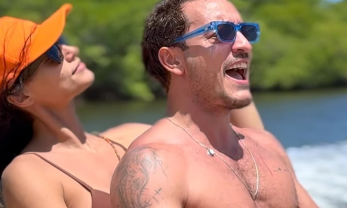 DÃ©bora Nascimento e Allan Souza -  (crédito: ReproduÃ§Ã£o/Instagram)