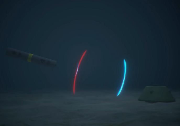 Essa mina podia ser lançada de um avião ou navio, fixando-se no fundo do oceano e permanecendo lá até explodir automaticamente quando os sensores detectassem a presença do inimigo. 