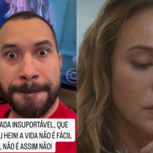 Gil do Vigor surta com Heleninha de Vale Tudo:  "mimada insuportável" - Reprodução/Tv Globo e Instagram